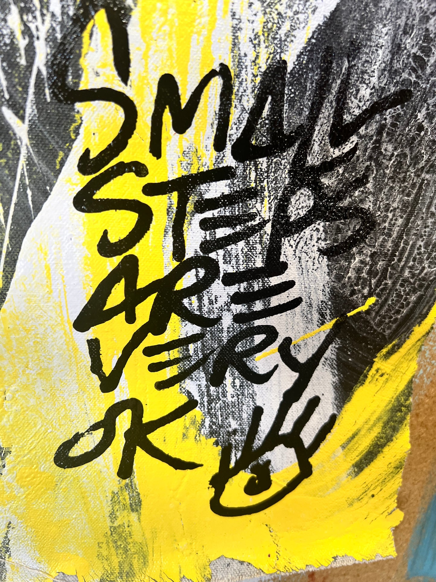 Small Steps / Black & Yellow / Collection of 3 / April 2026
