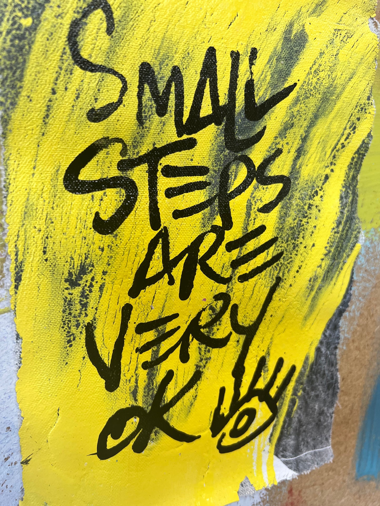 Small Steps / Black & Yellow / Collection of 3 / April 2026