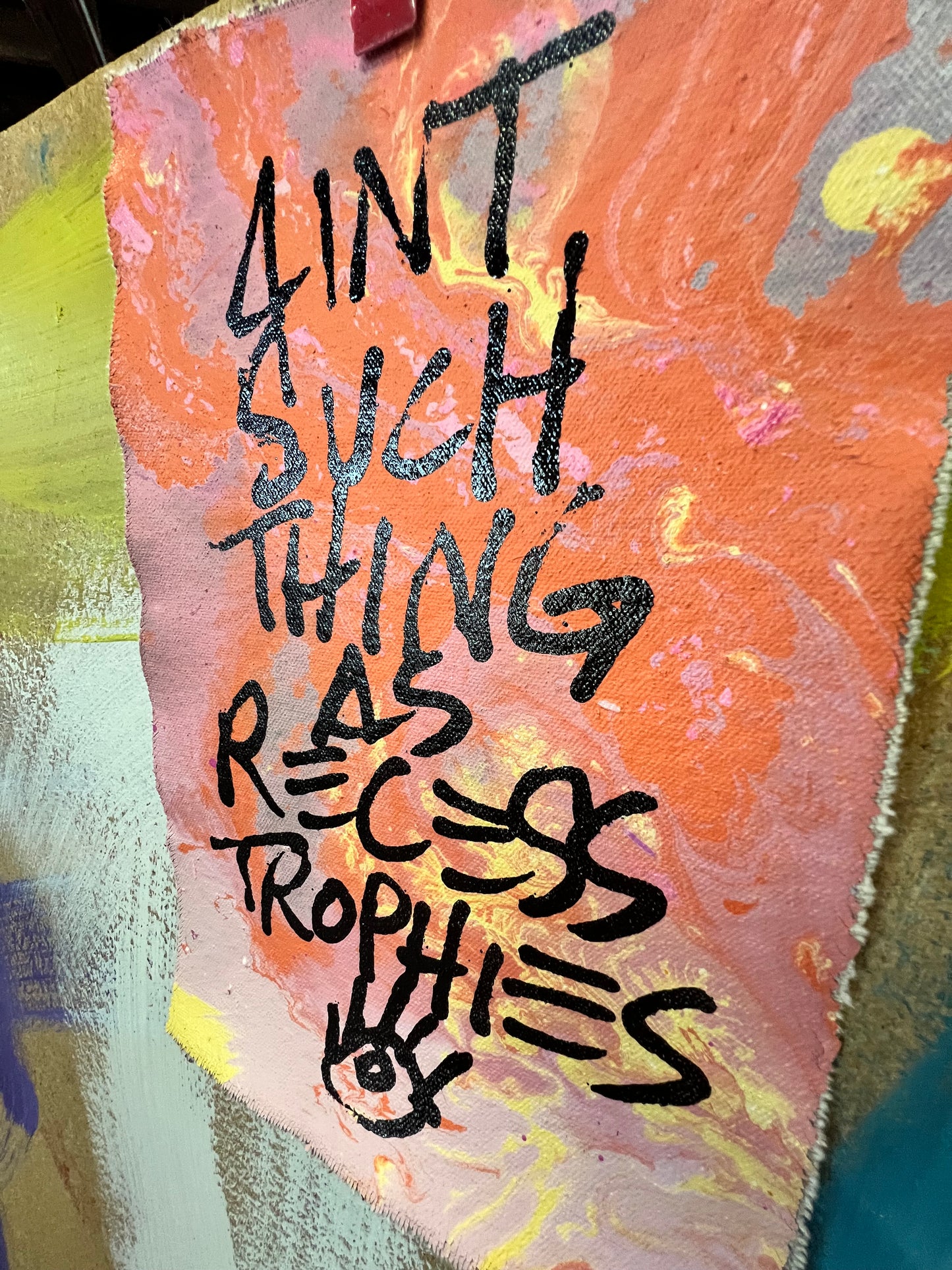 Ain't Such Thing as Recess Trophies / Pink, Coral & Mauve  / Collection of 3 / April 2026