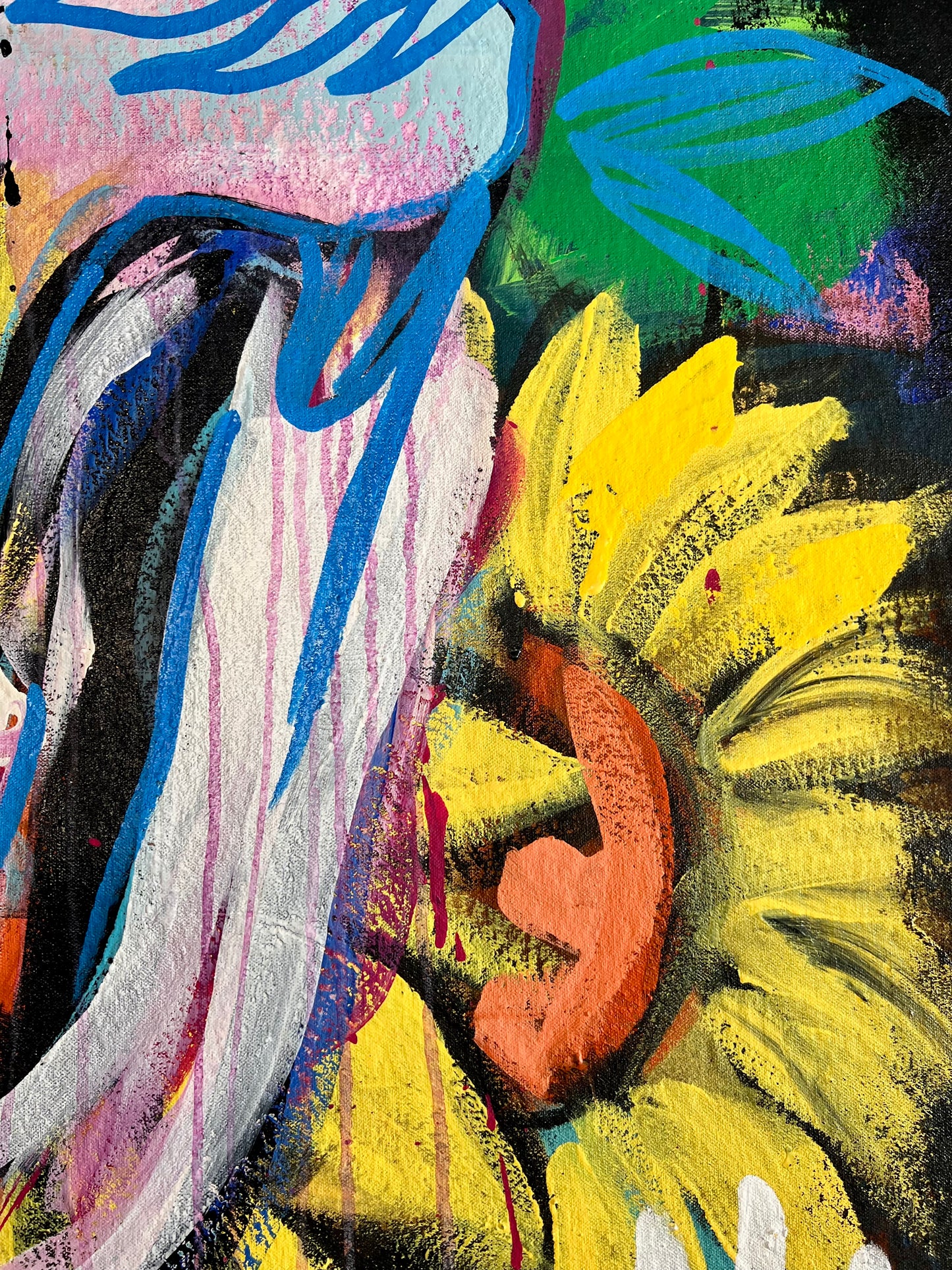 Essence of Courage / Sunflower Floral Skull / Featured Originals / May 2026