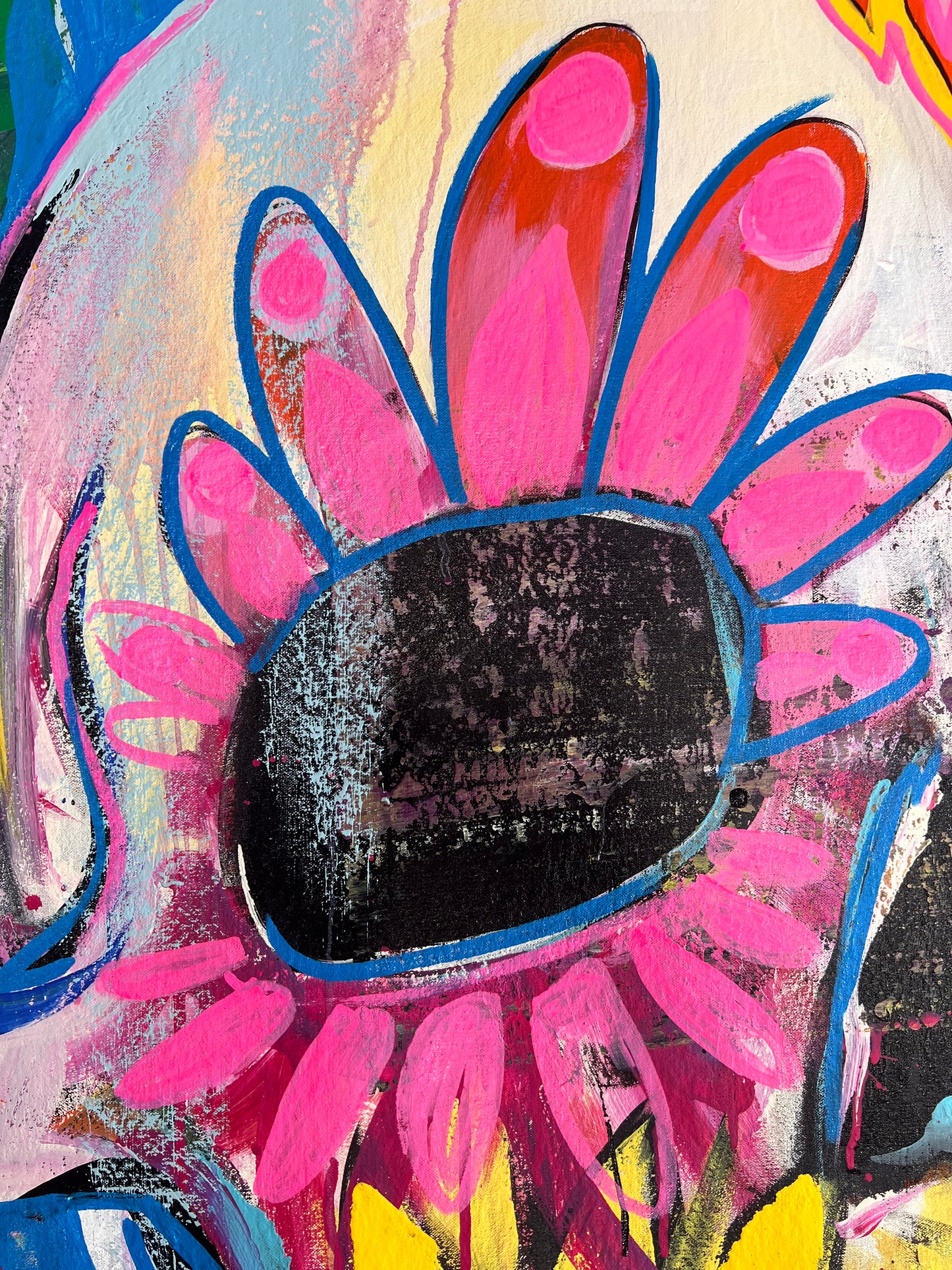Essence of Courage / Sunflower Floral Skull / Featured Originals / May 2026