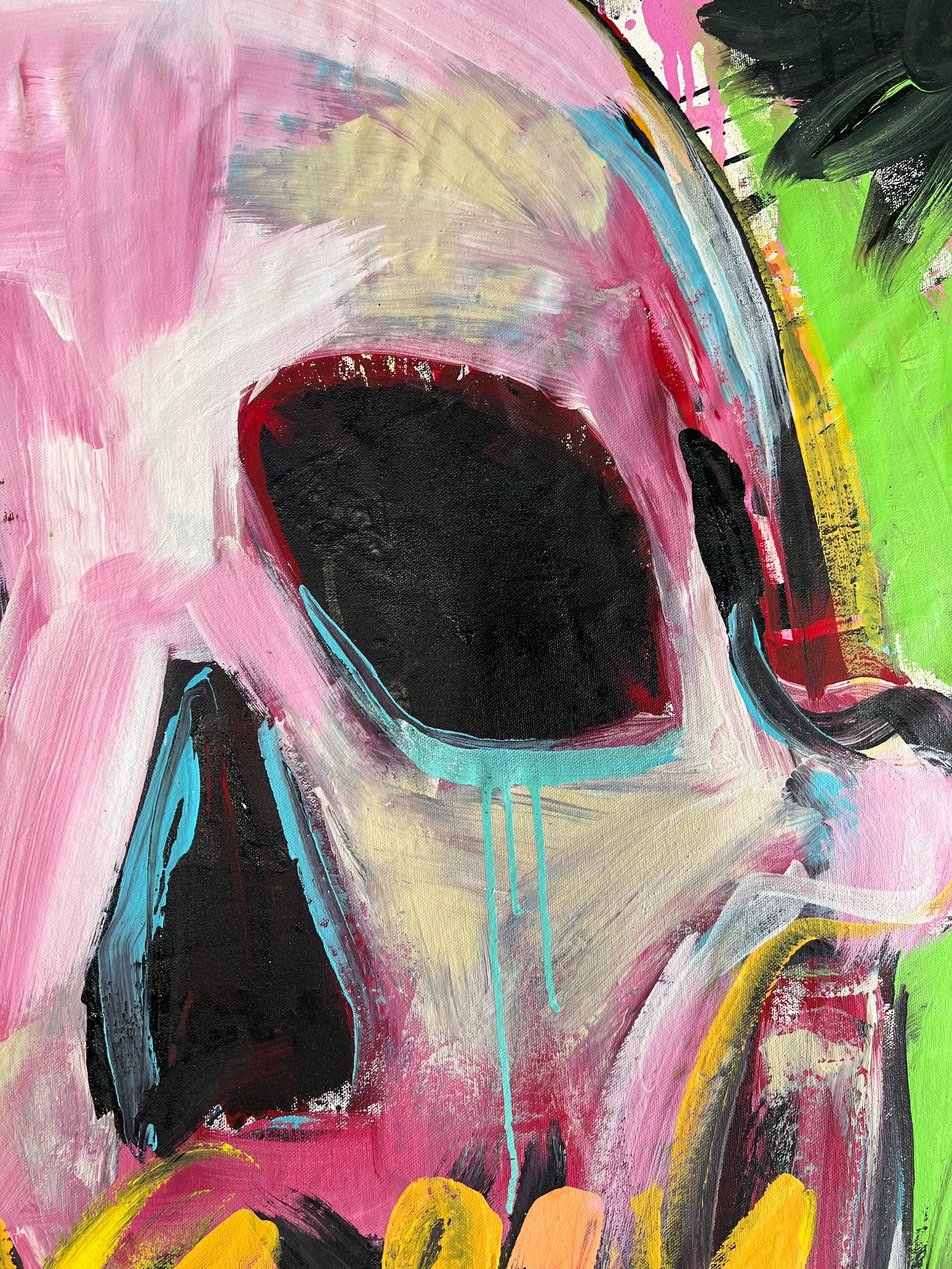 Enter the Sacred Dwelling / Sunflower Floral Skull / Featured Originals / May 2026