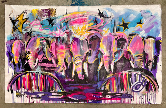 The Flowers of Togetherness / Elephant Herd / Featured Originals / May 2026
