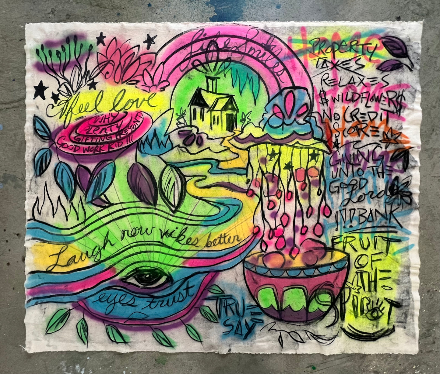 Laugh Now Vibes Better / Charcoal Mantra Adventure / Featured Originals / May 2026