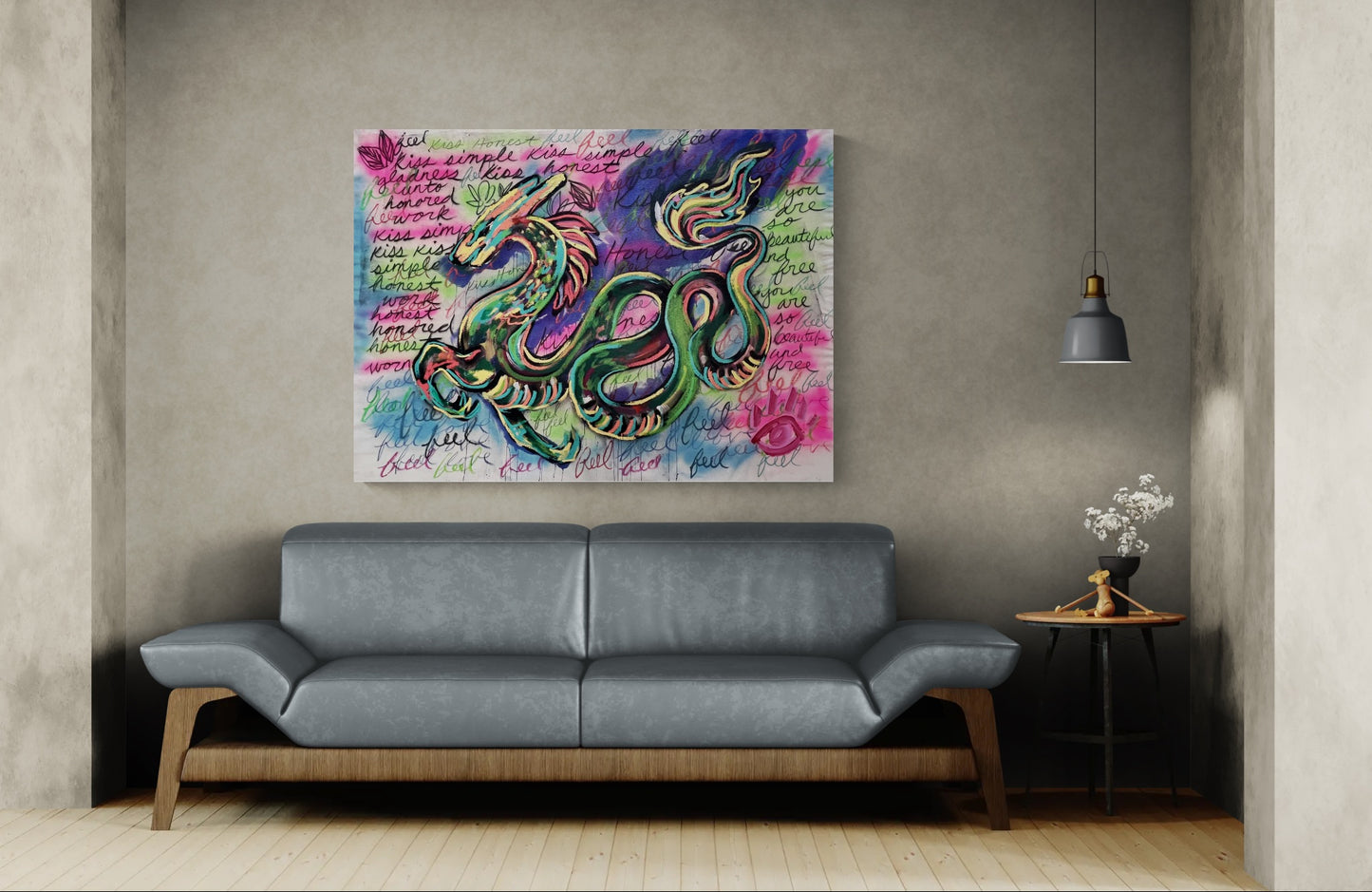 Unto Honored Work / Charcoal Dragon / Featured Originals / May 2026