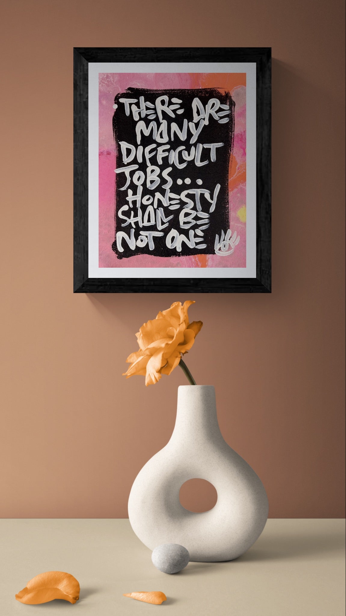 Honesty Not Difficult / Pink & Coral / Mantra / May 2026