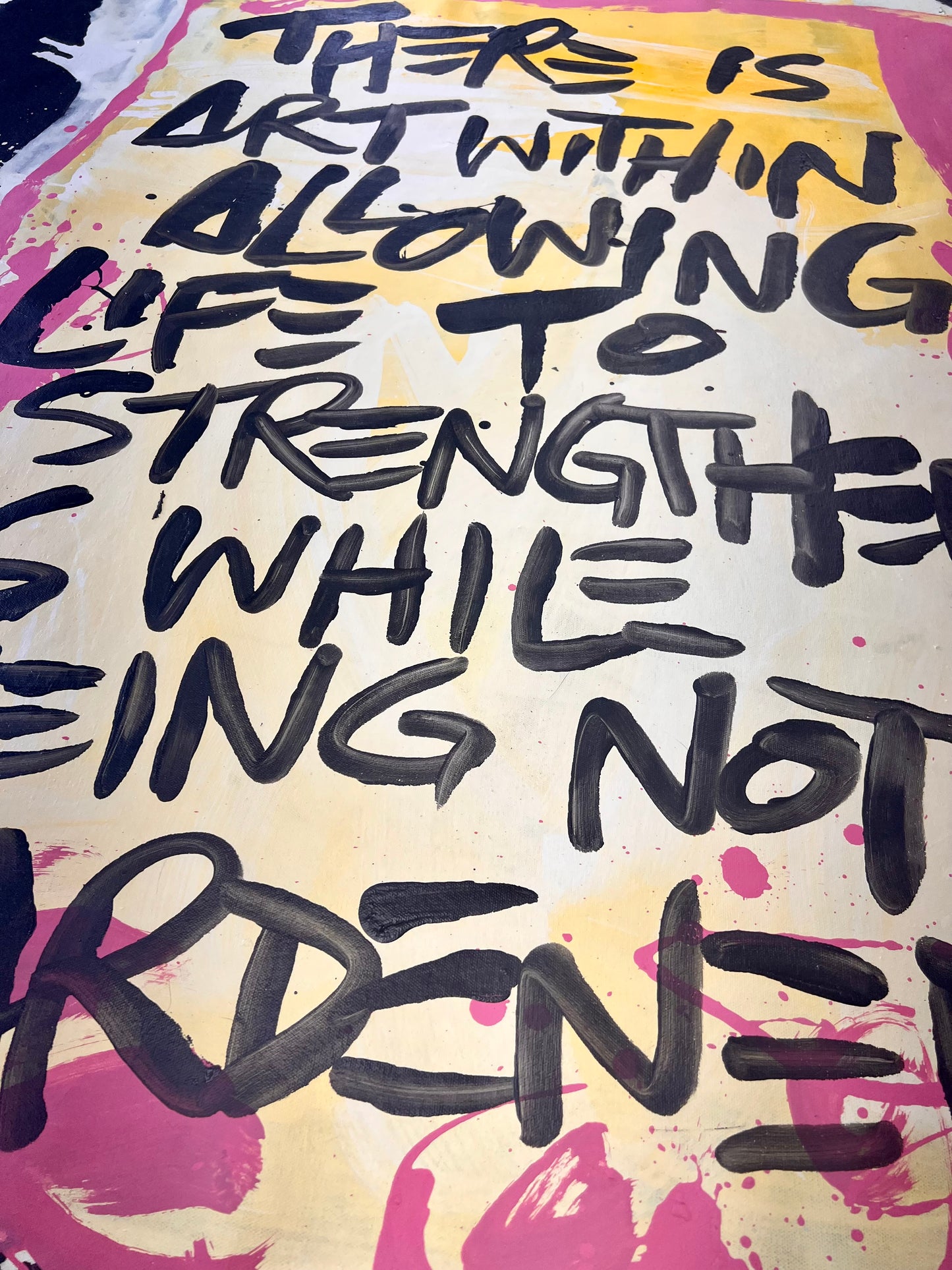 Strengthened Not Hardened / Black & Pink Mantra / August 2026