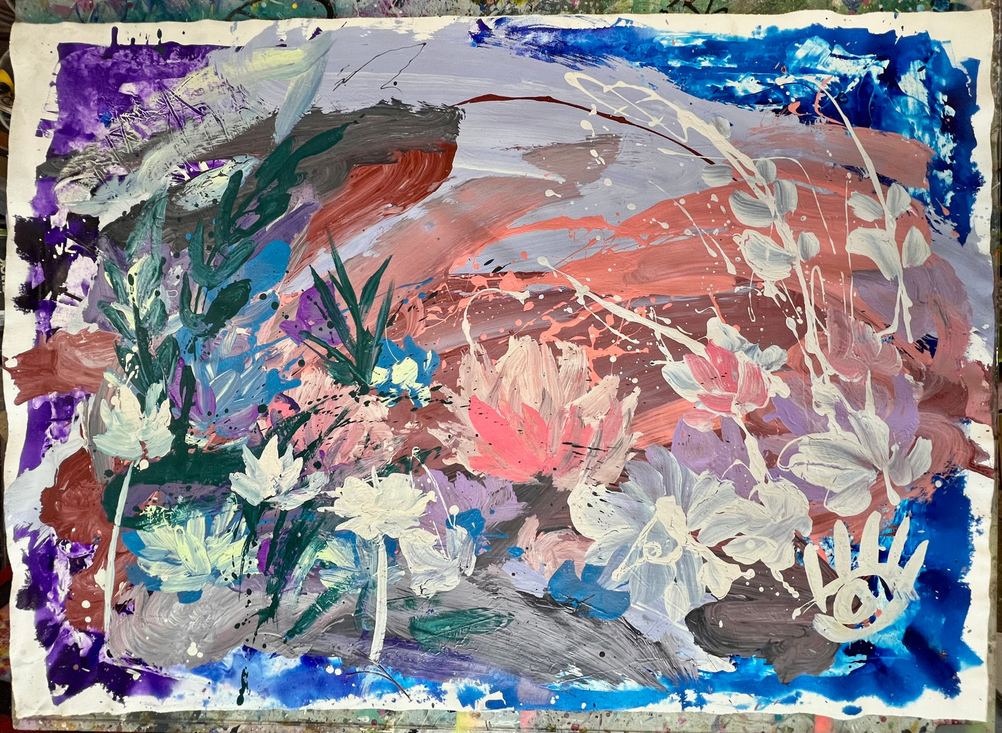 Undisturbed and Free / Abstract Floral / August 2026