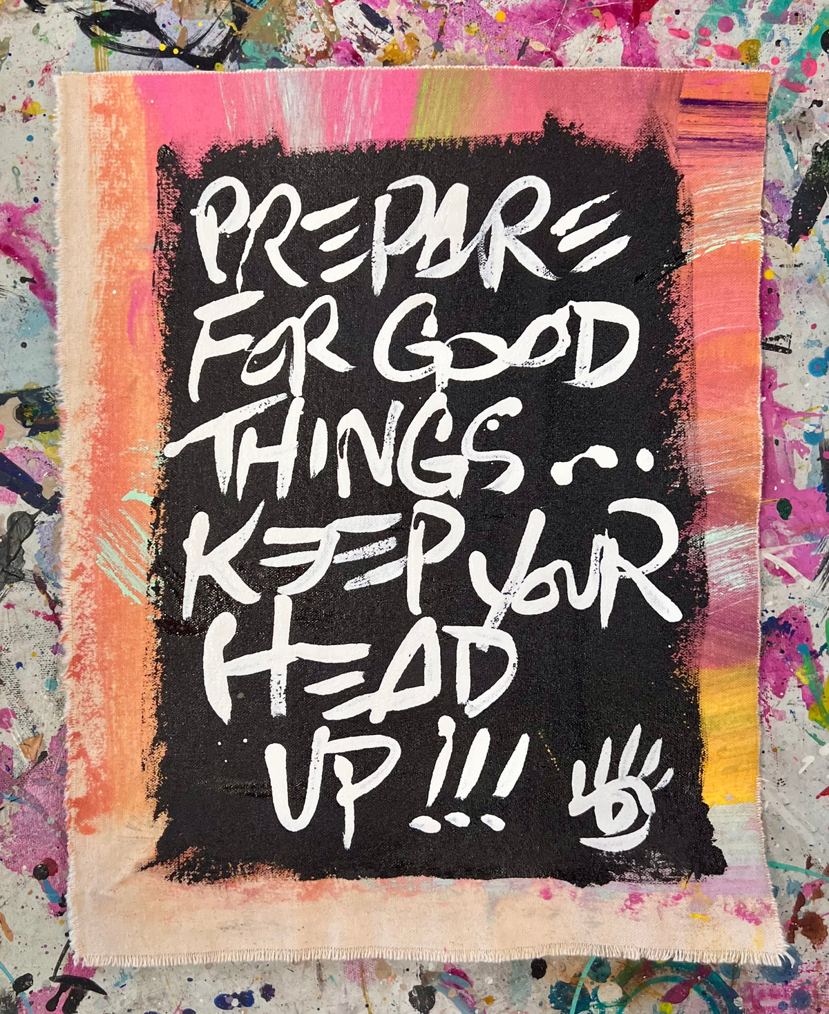 Prepare for Good Things + Keep Your Head Up / Mantra / October 2026