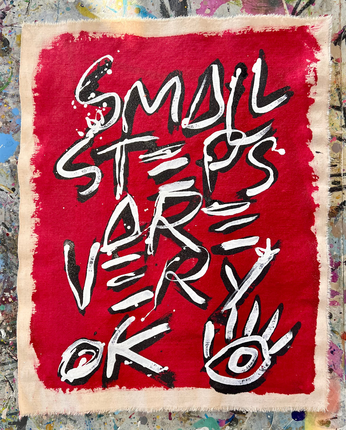 Small Steps / Red, White, & Black Mantra / October 2026