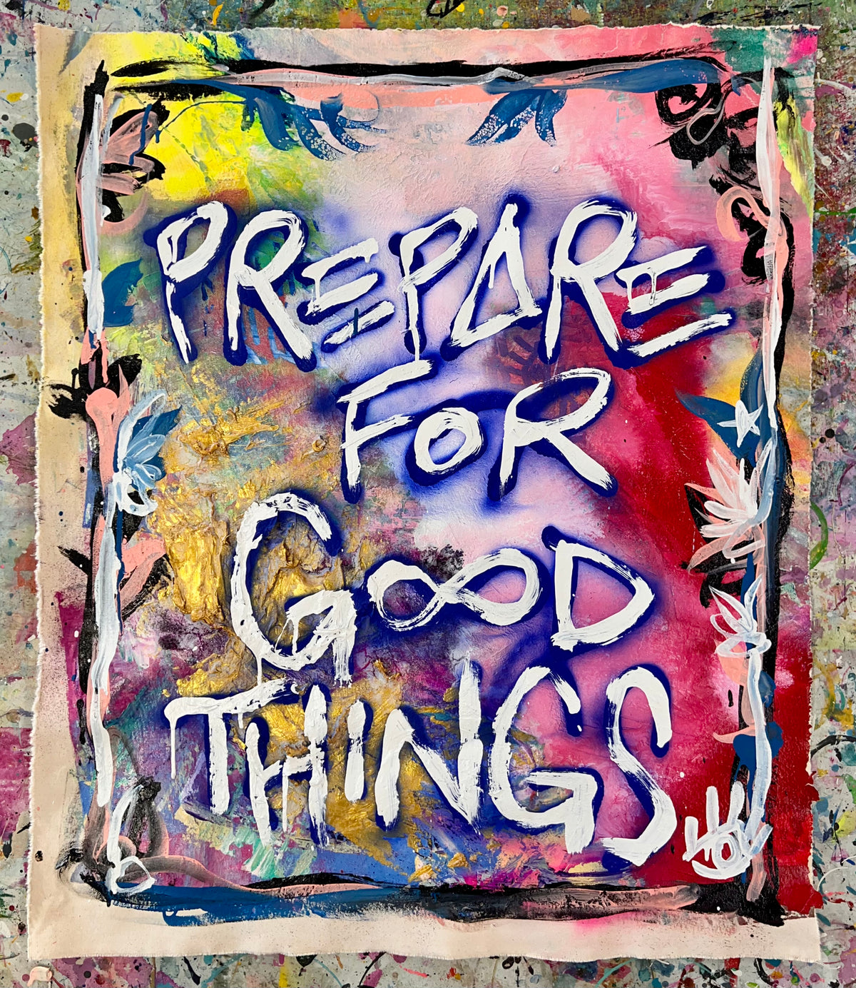 Prepare for Good Things / Abstract Portrait Mantra / October 2026