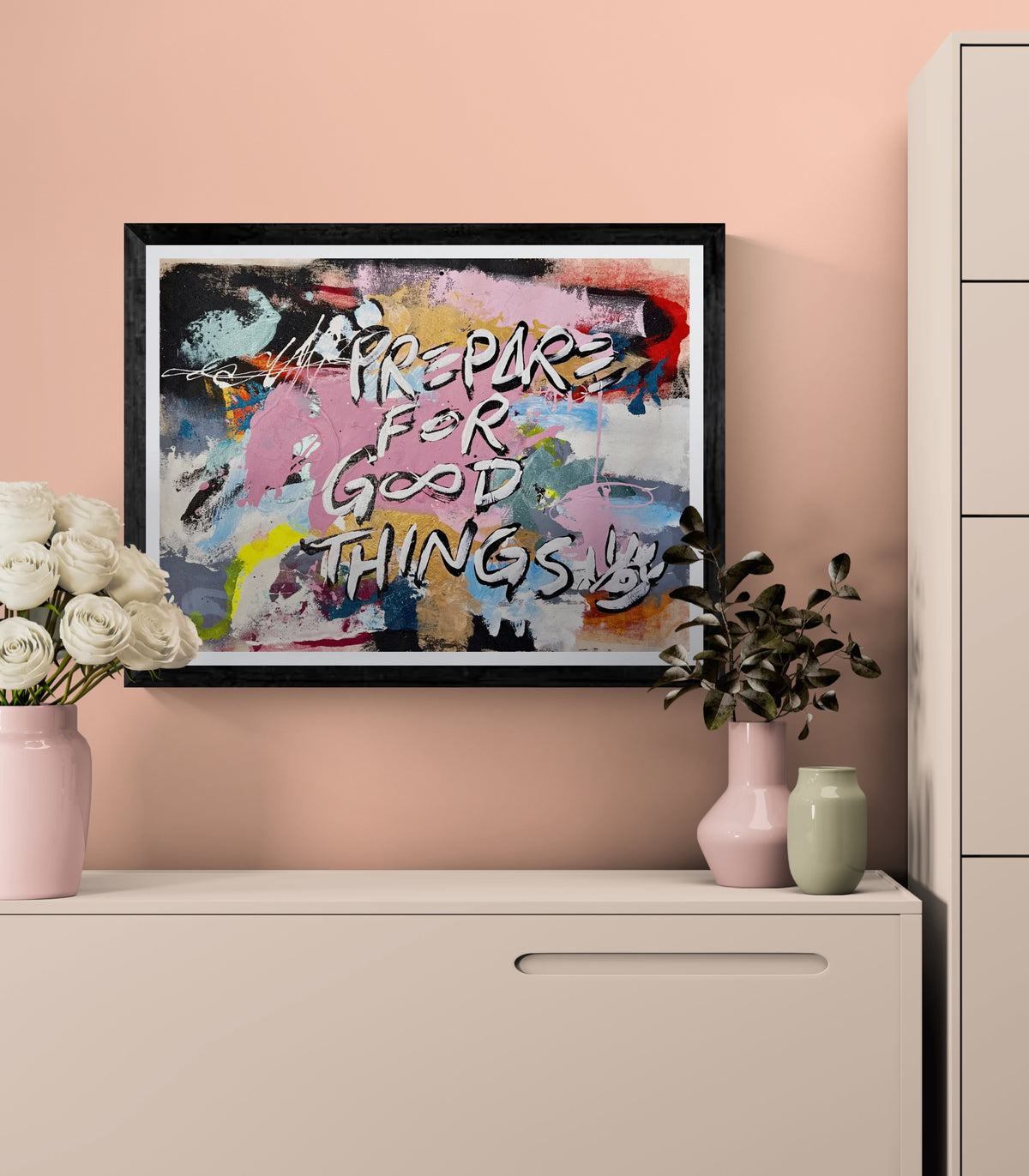 Prepare for Good Things / Abstract Landscape Mantra / October 2026