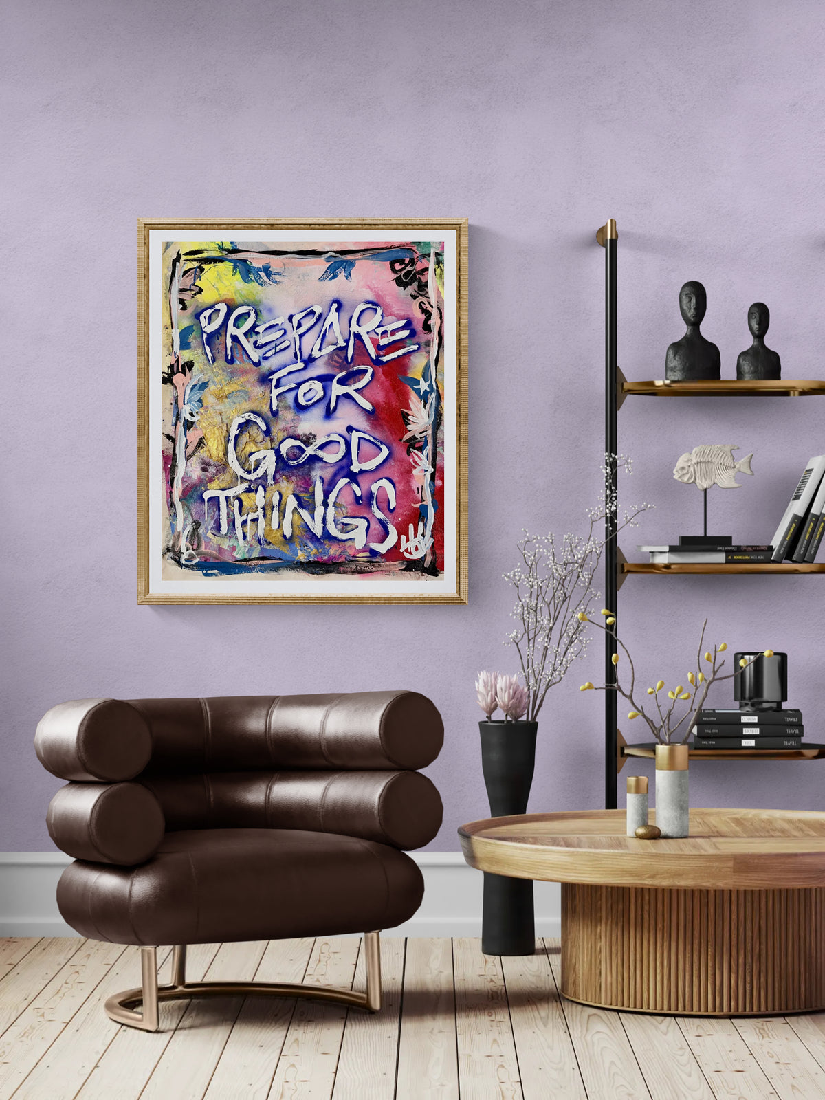 Prepare for Good Things / Abstract Portrait Mantra / October 2026