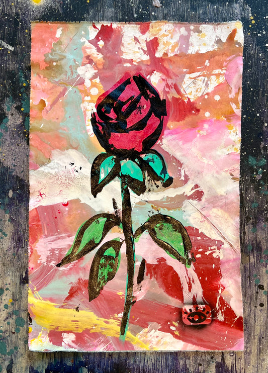 Presently ever after / colorwash rose / August 2023