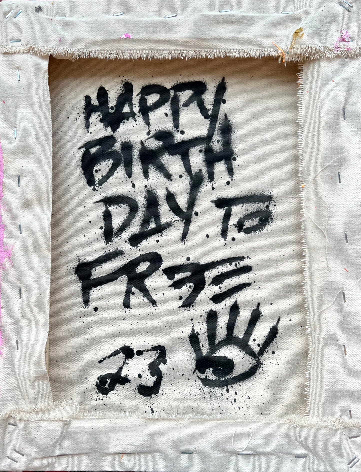 Happy Birthday to Free / abstract / July 2023