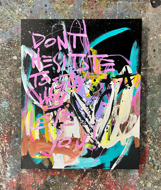 Don’t hesitate / heart mantra / May 2023
