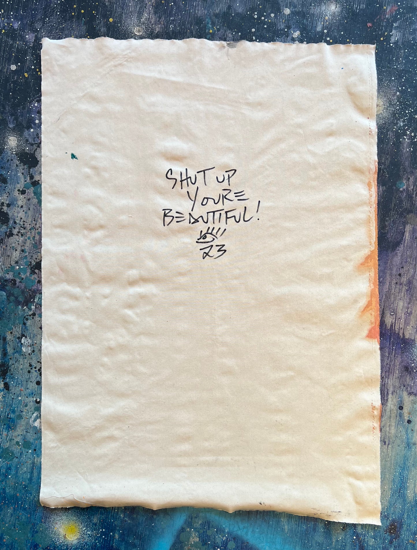 Shut Up You’re Beautiful / pastel rose / August 2023