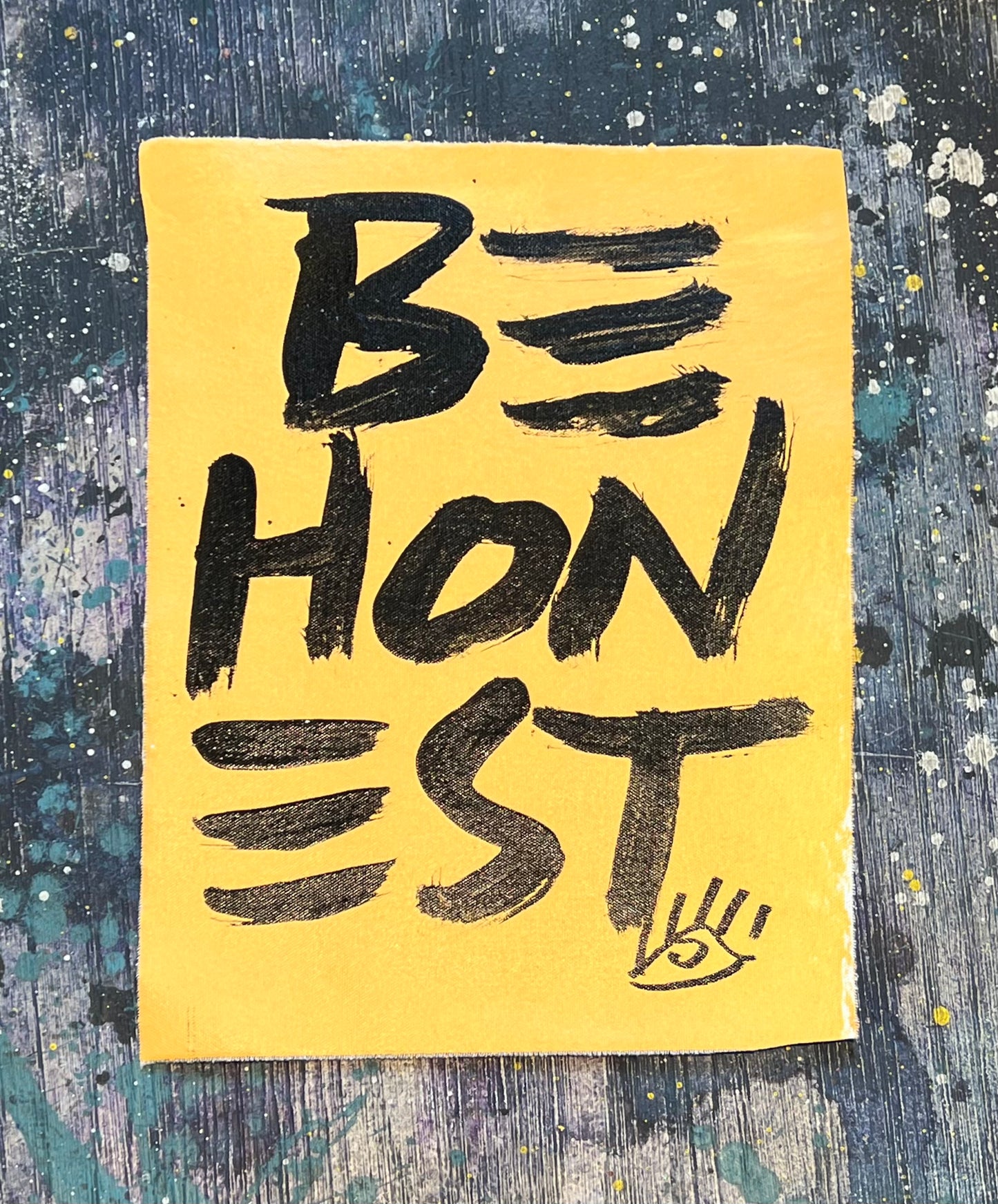 Be honest / sand mantra no. 2 / August 2023