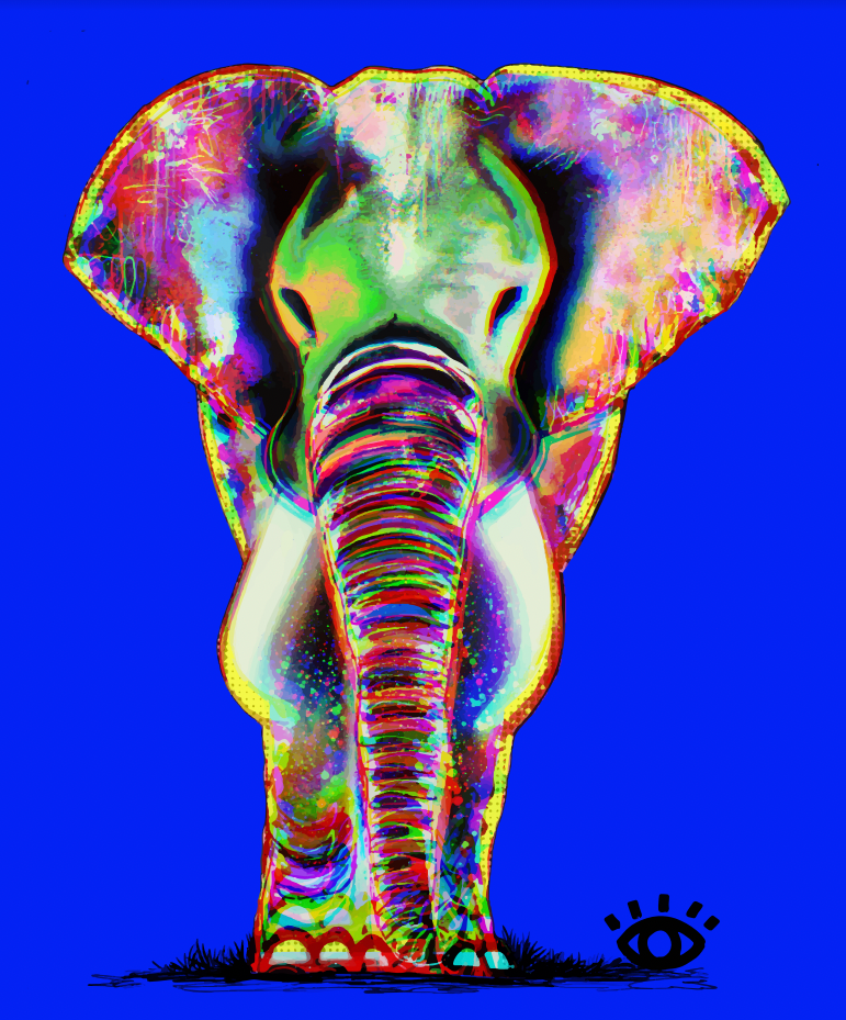 PRINT: Cosmic Elephant