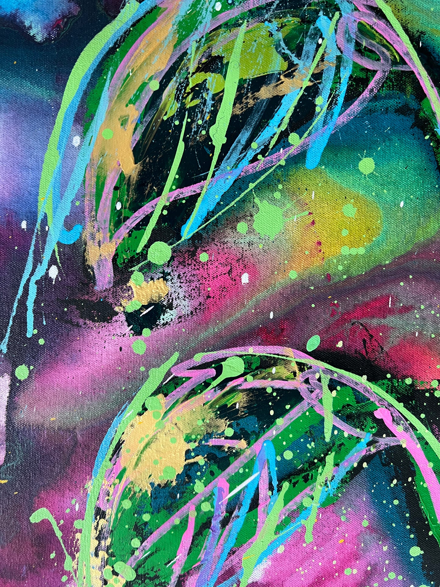 Splatter Sunflower / August 2023