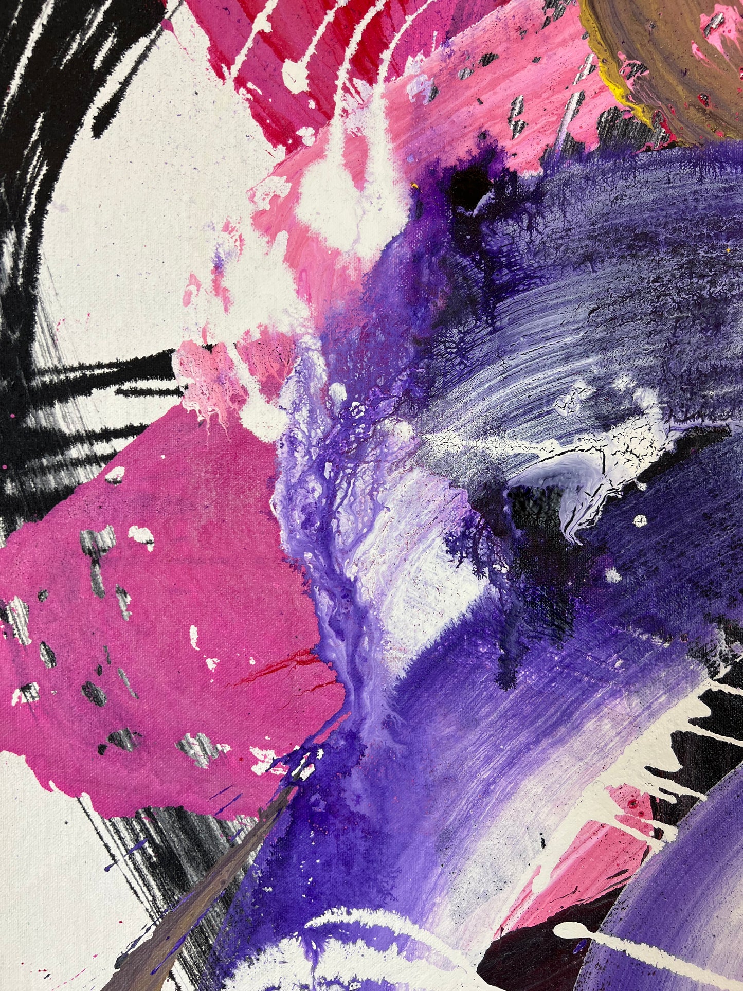 Abstract Swirl / Purple+Red / June 2023