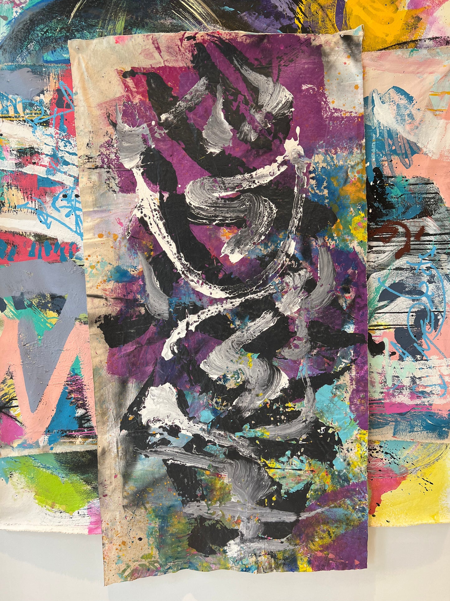 Purple Swirled / Abstract / January 2023